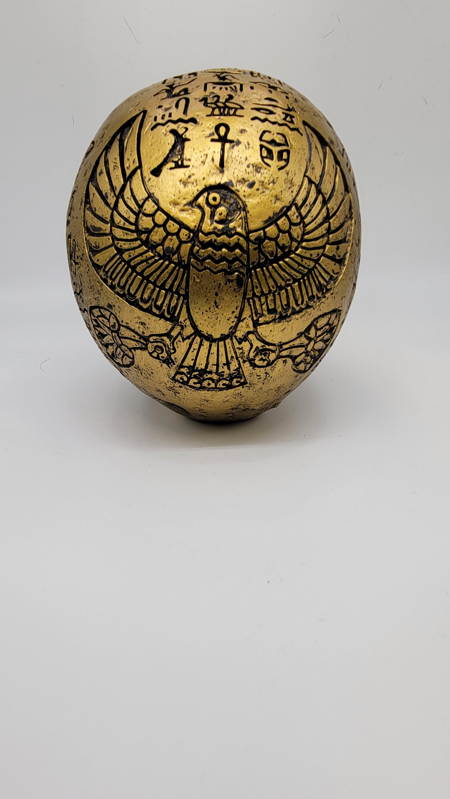 Egyptian Skull-Back, Decorative Skull