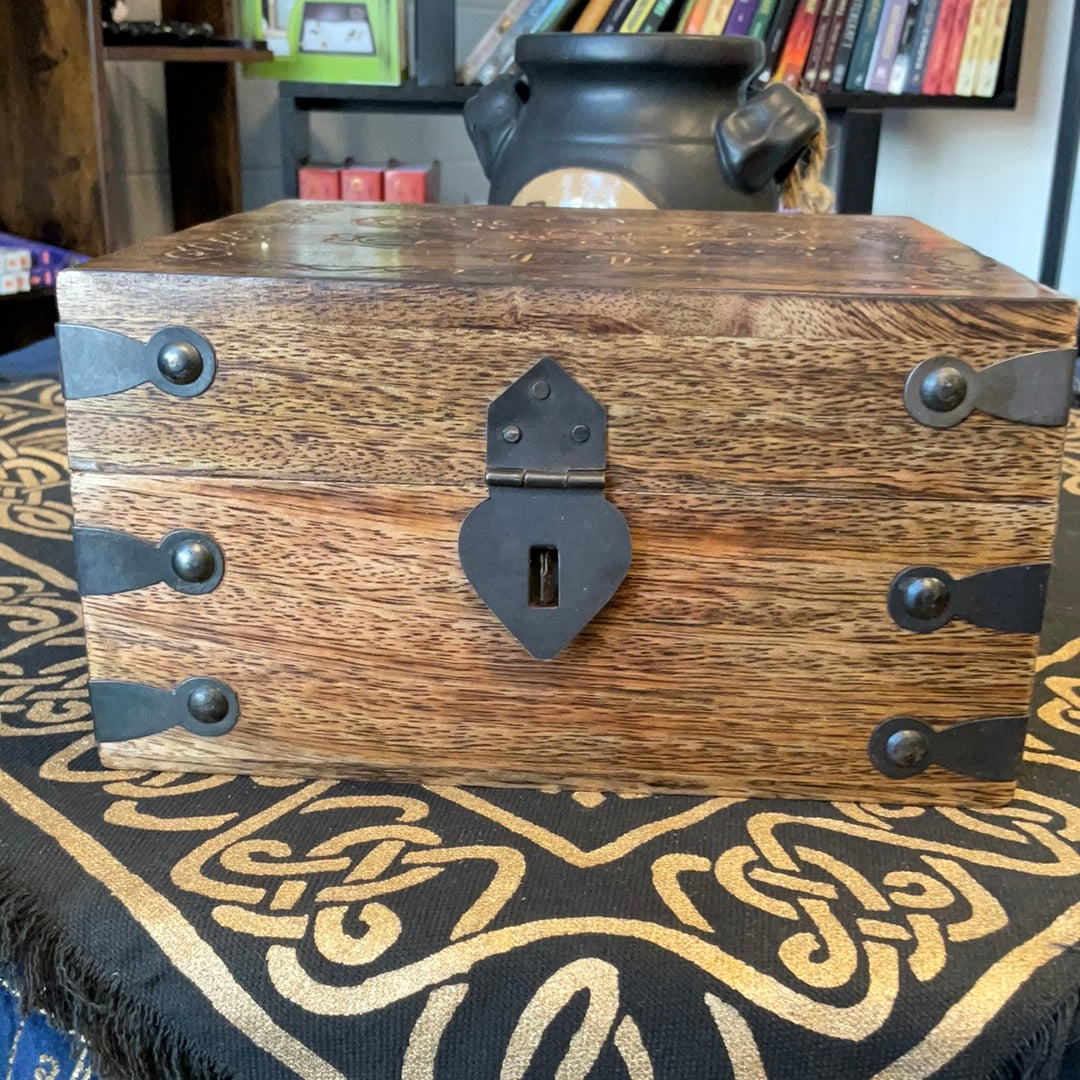 7 Chakra Wood Box